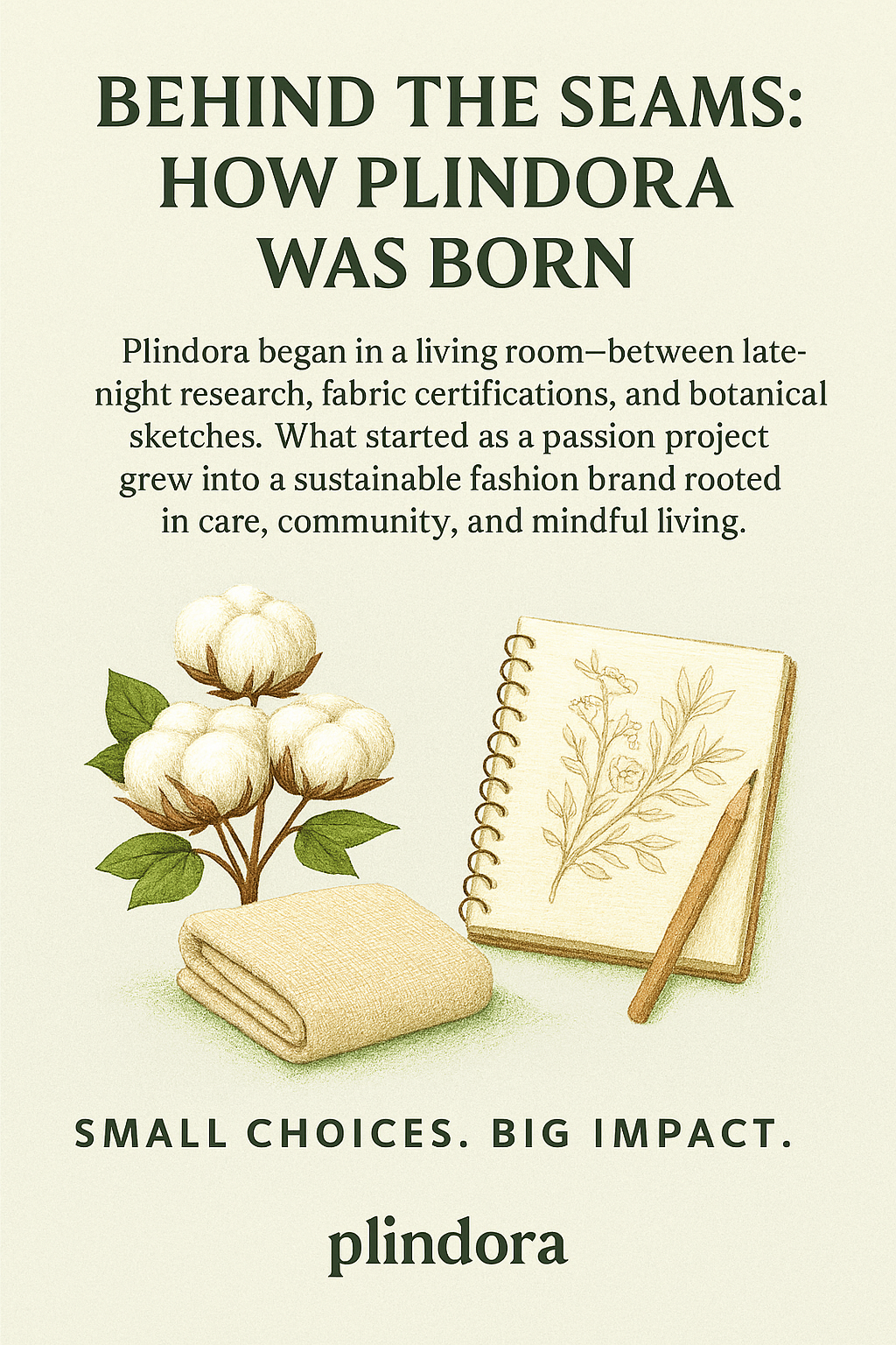 Behind the Seams: How Plindora Was Born🌿